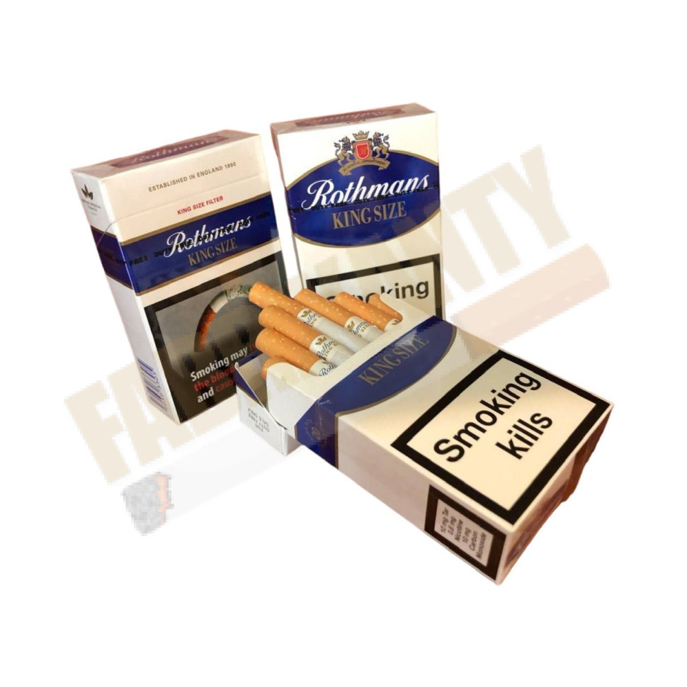 Купить сигареты РОТМАНС КС синий (квадрат) оптом.