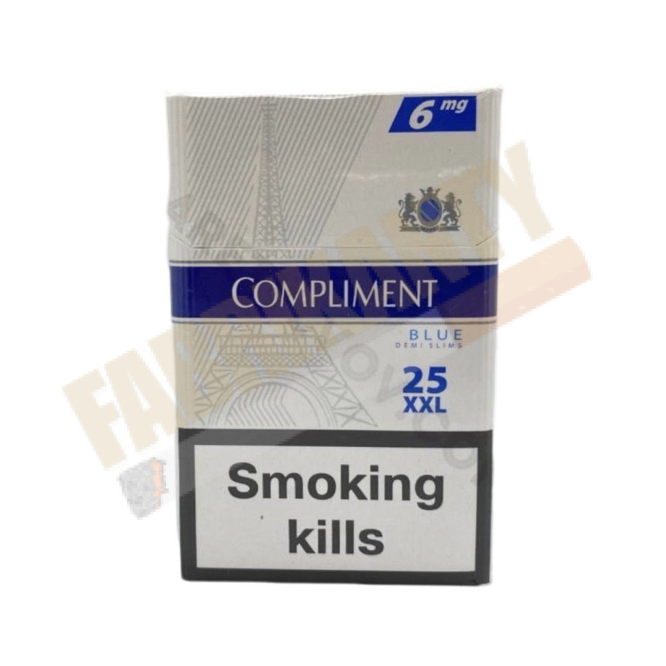 Купить сигареты КОМПЛИМЕНТ ДЕМИ 25 оптом.