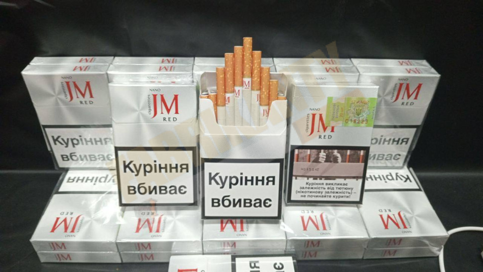 Сигареты ДЖЕЙ ЭМ НАНО КРАСНЫЙ (JM NANO RED) - купить оптом от 1 ящика
