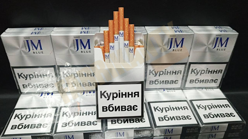 Сигареты ДЖЕЙ ЭМ НАНО СИНИЙ (JM NANO BLUE) - купить оптом от 1 ящика