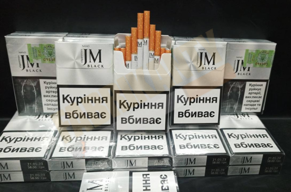 Сигареты ДЖЕЙ ЭМ НАНО ЧЕРНЫЙ (JM NANO BLACK) - купить оптом от 1 ящика