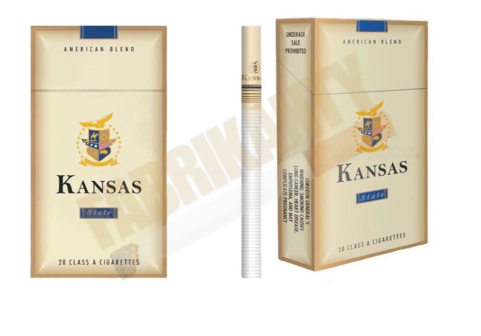 Купить сигареты КАНЗАС КС СИНИЙ оптом.