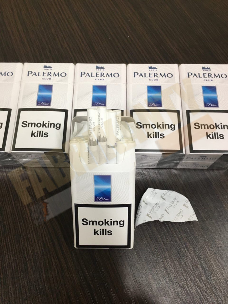 Купить сигареты ПАЛЕРМО КС СИНИЙ  оптом.